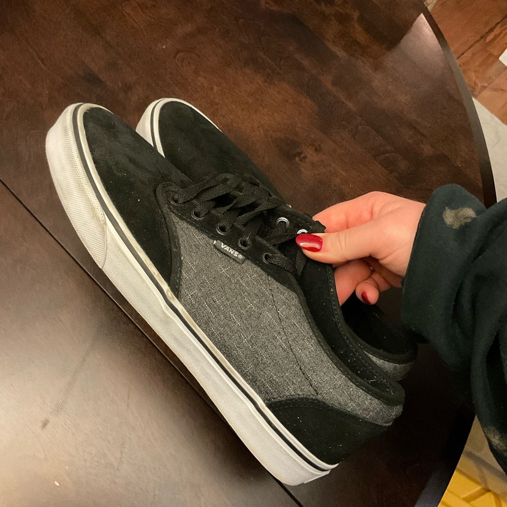 Vans Atwood low top sneakers gray and black